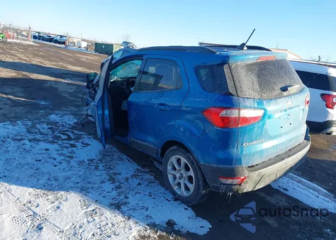 2019 Ford Ecosport Se из США, поврежденный, VIN MAJ6S3GL7KC281162